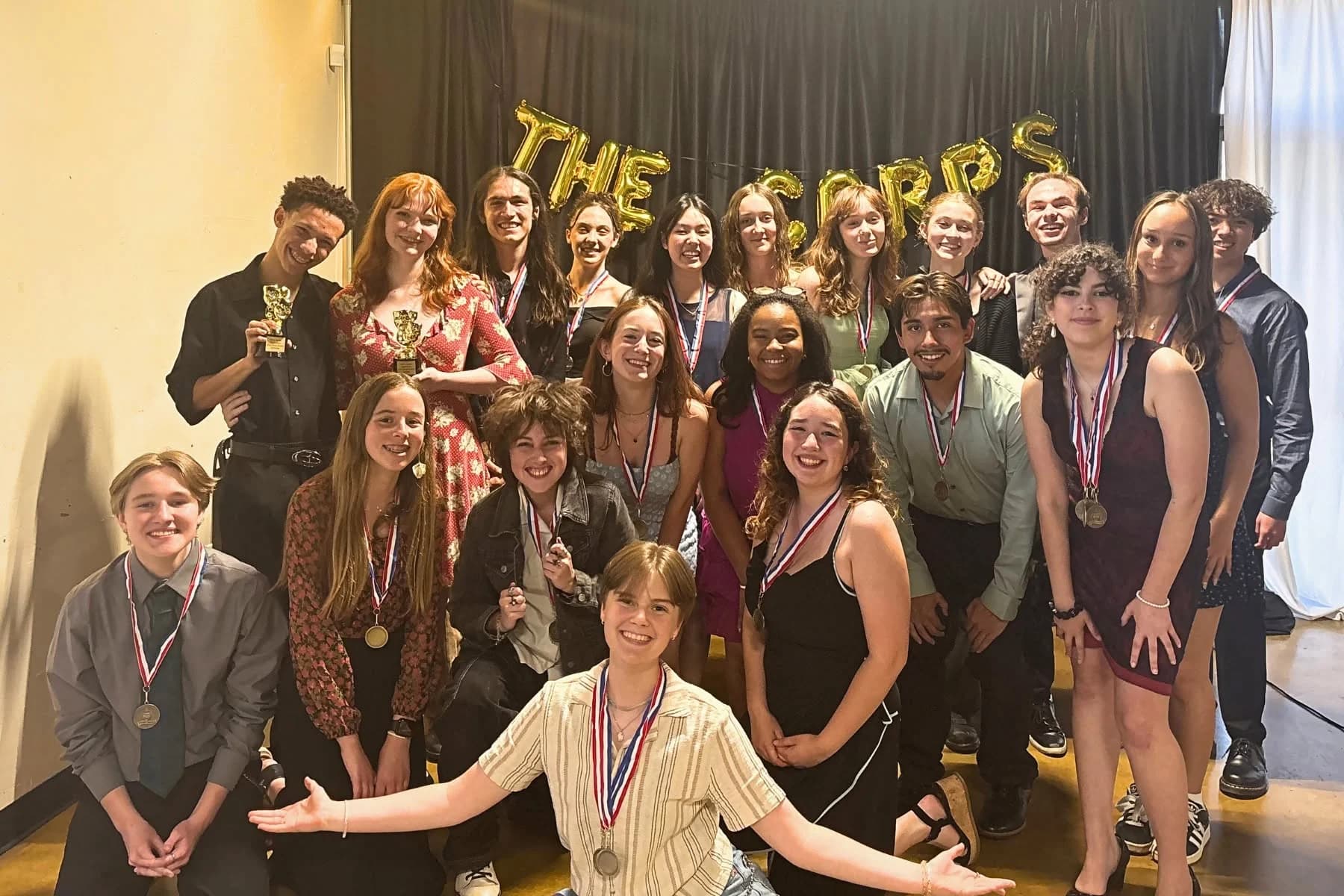 NorCal Arts young artists and mentors learning together
