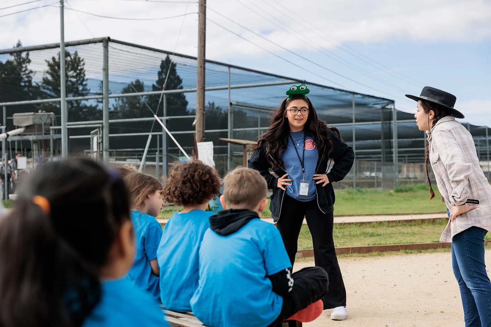 Students and teaching artists participating in NorCal Arts programs